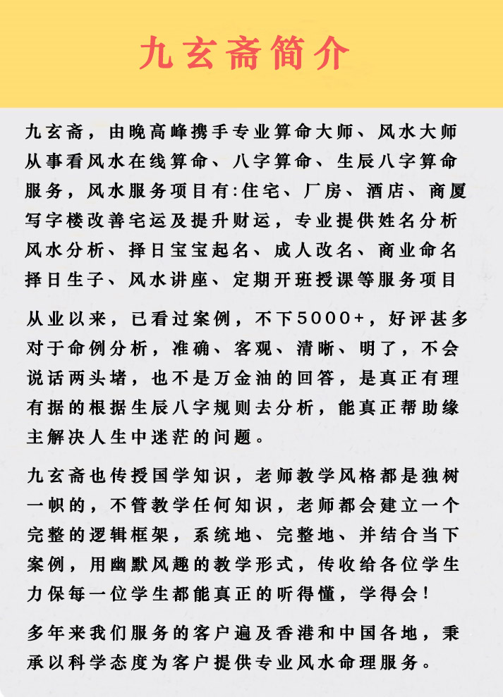 测算后您将知道以下信息
